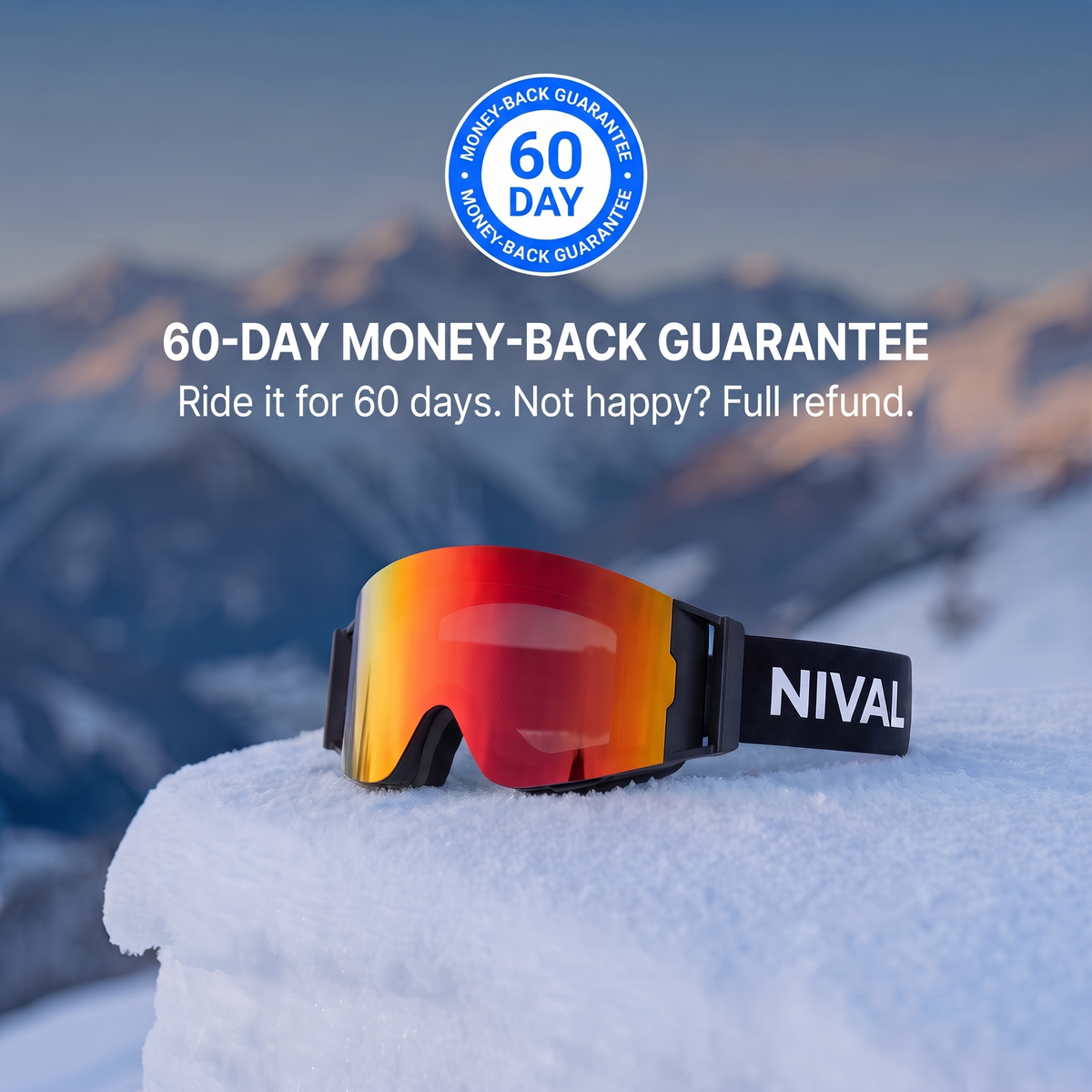 60-day money-back guarantee