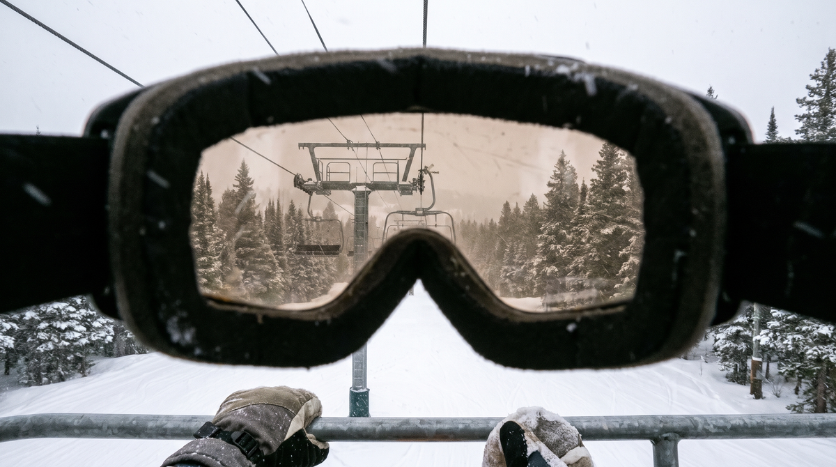 Heated lens