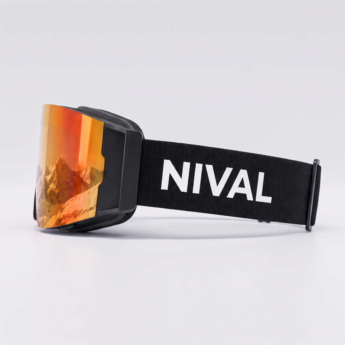 NIVAL heated goggle side view